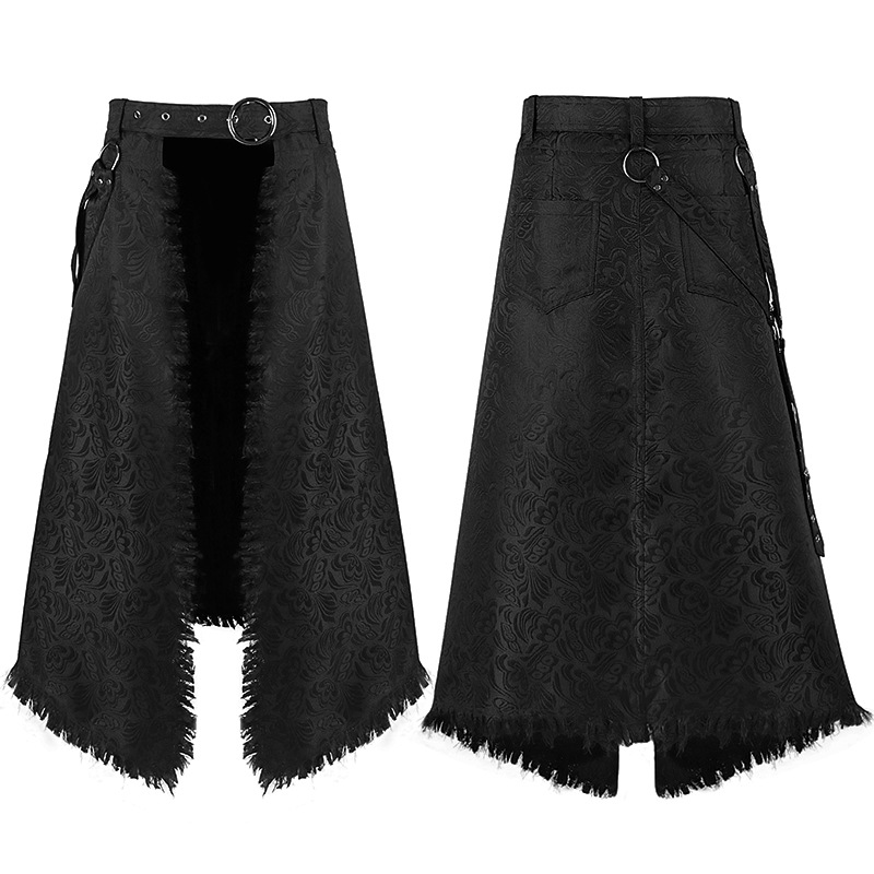 Skirts - Gonna a strati asimmetrica in jacquard