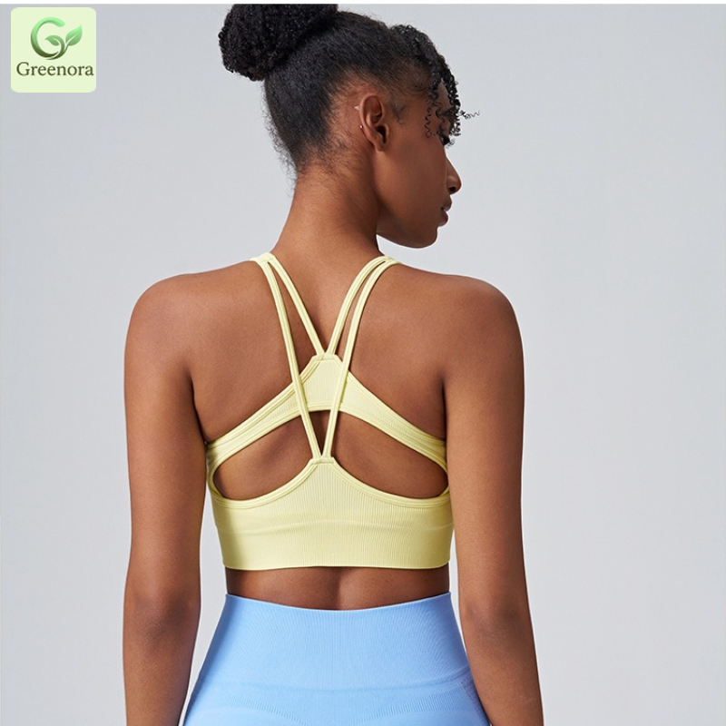 Reggiseno Sportivo Senza Cucit - Seamless Ribbed Workout Tank Top recensione e prezzo