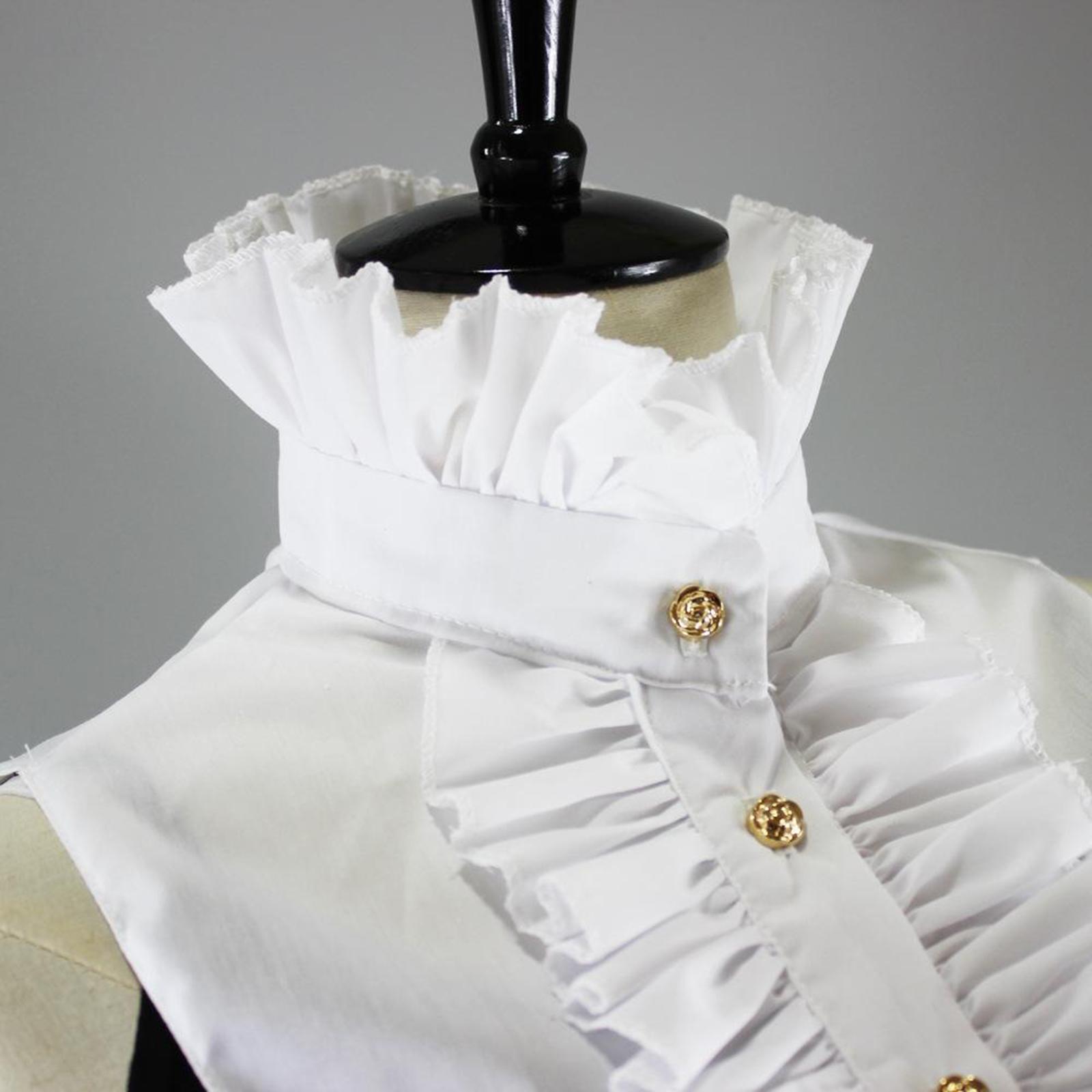Colletto finto in cotone bianc - Blouses recensione e prezzo