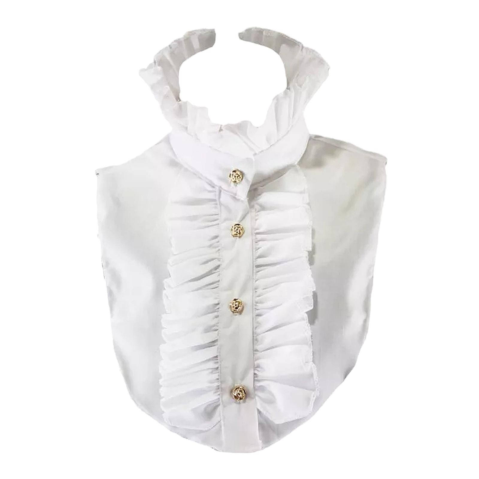 Colletto finto in cotone bianc - Blouses recensione e prezzo