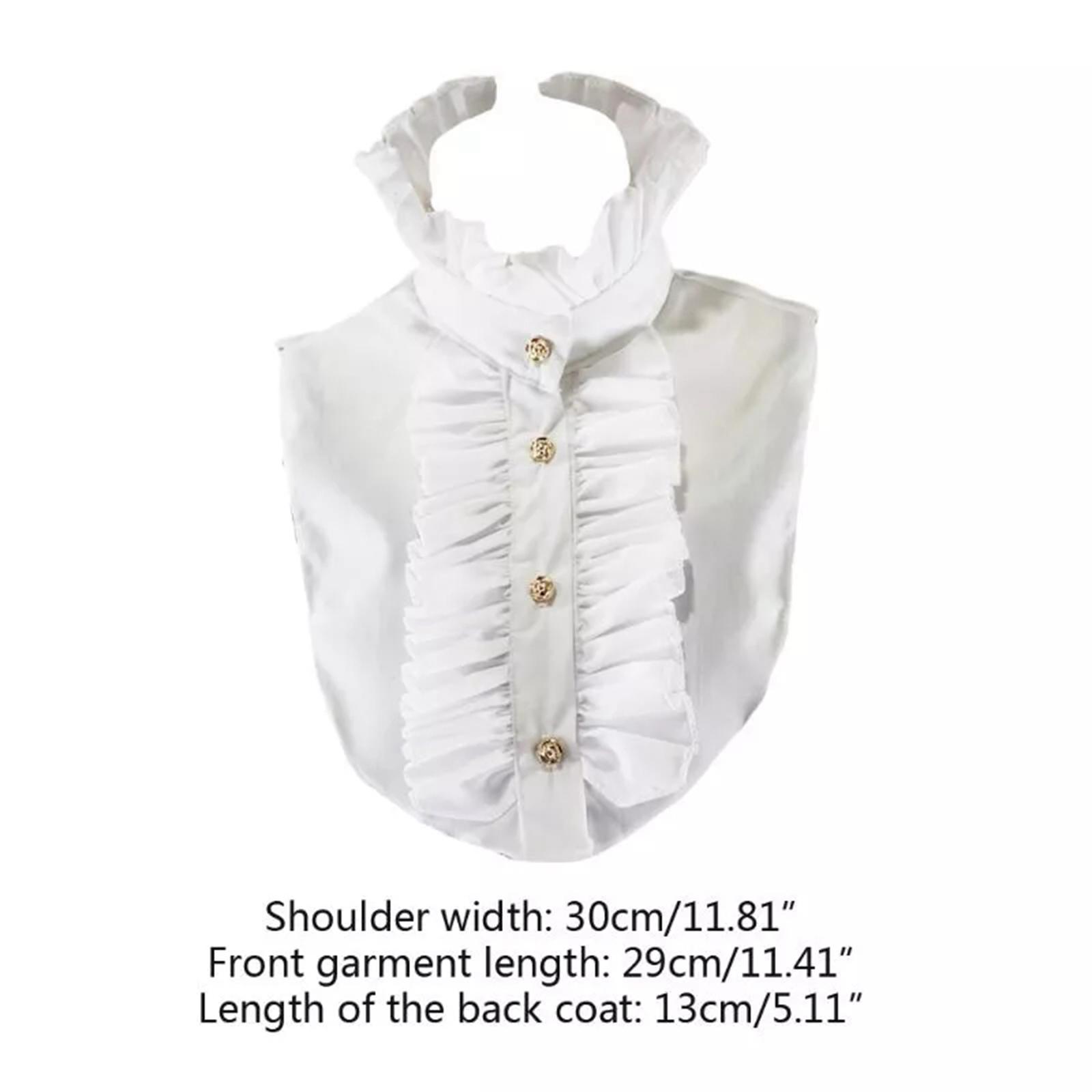 Colletto finto in cotone bianc - Blouses recensione e prezzo