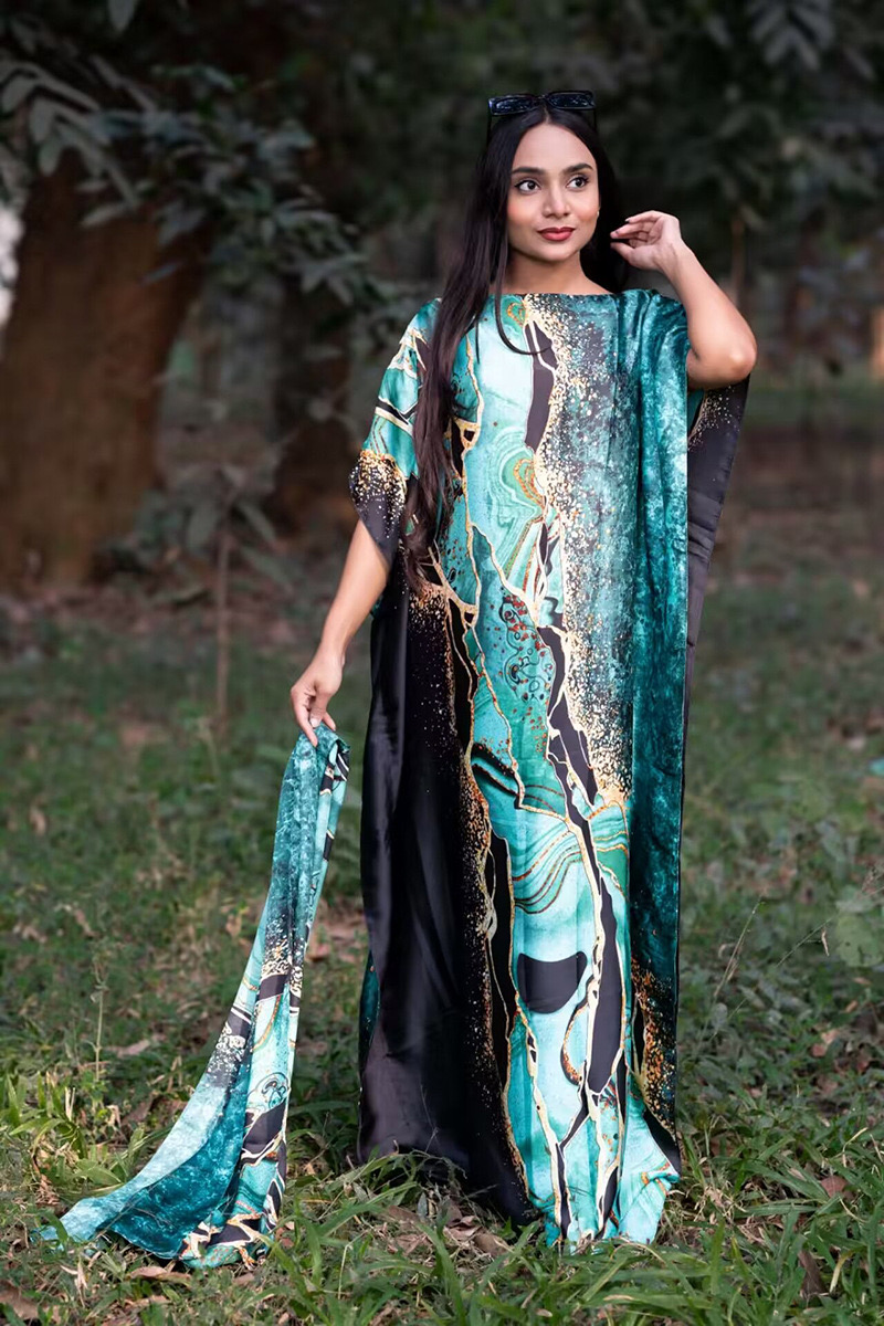 Causale Tre Stampati Setosi Ca - Boho Summer Beach Maxi Dress recensione e prezzo